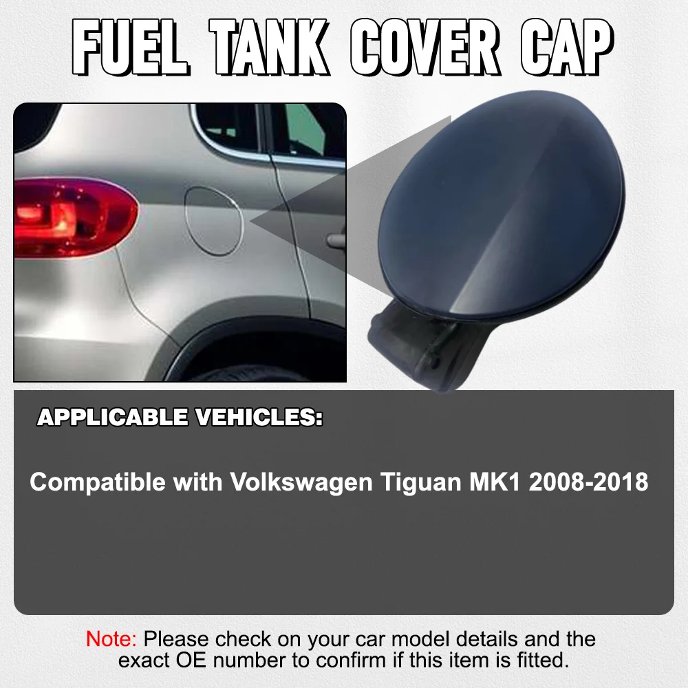 

Крышка дверцы заливной горловины топливного бака для Volkswagen VW Tiguan MK1 2008-2018 5N 0809857 Д 5Н 0809857