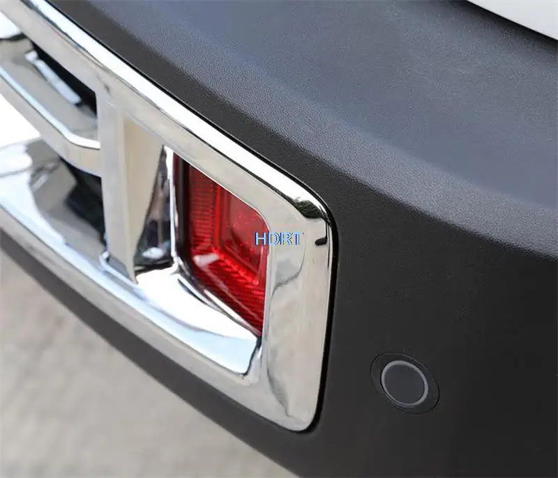 Fog Light Lamp Fame Trim Cover For Great Wall Haval Dargo 2020 2021 2022 Car Styling ABS Chrome Front Rear Bumper Exterior Parts