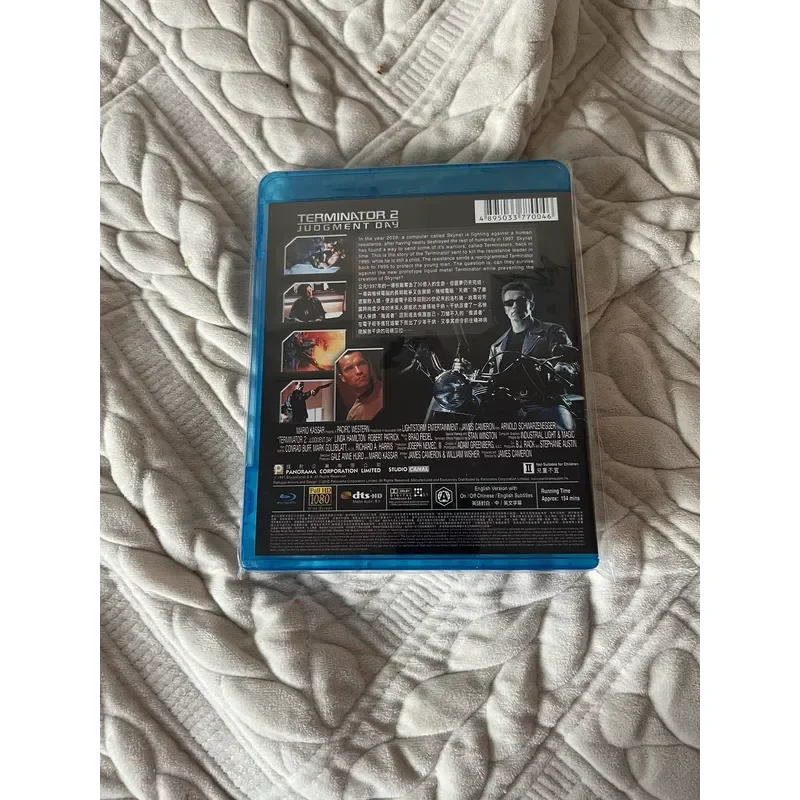 Hong Kong Version Blu-ray BD Terminator 2 Extended Edition Unpacked Only