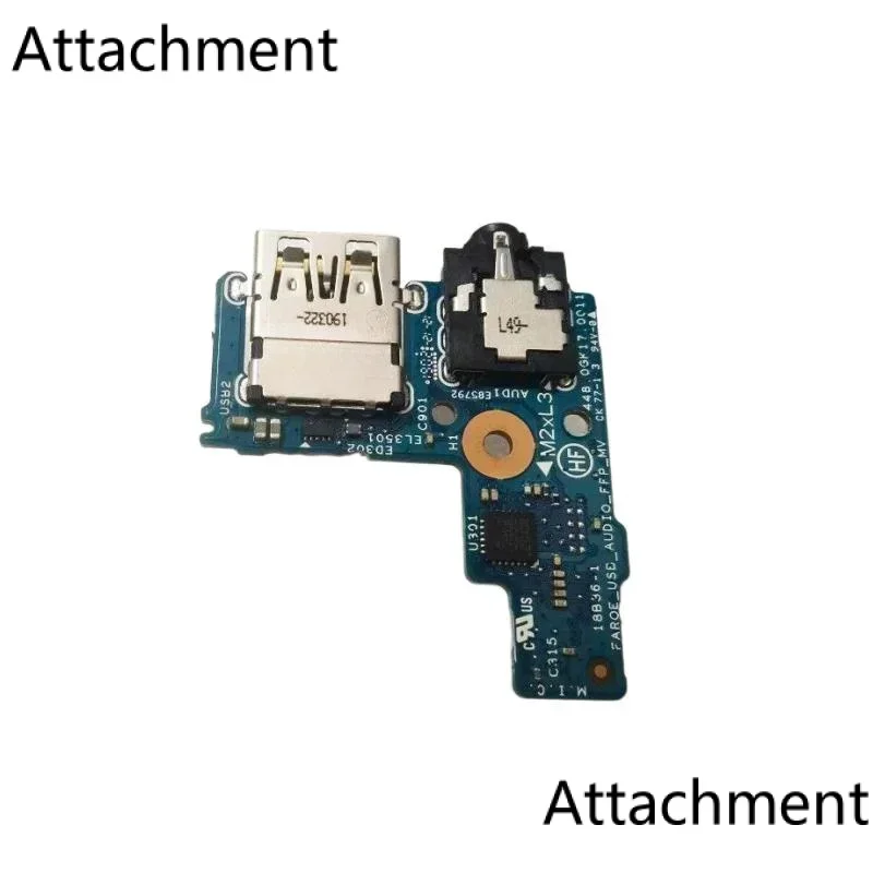 Placa USB AUDIO para HP Pavilion, X360, 14m-dh1003dx, 448.0gk17.0011