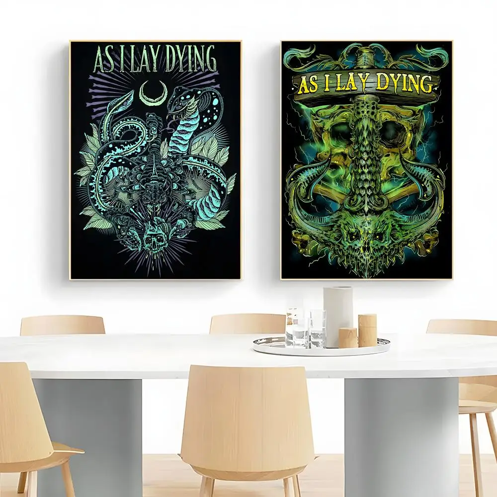 Metal Band As I Lay Dying Poster Wall Art Print Decorative Mural Home Decor Gift Unframed