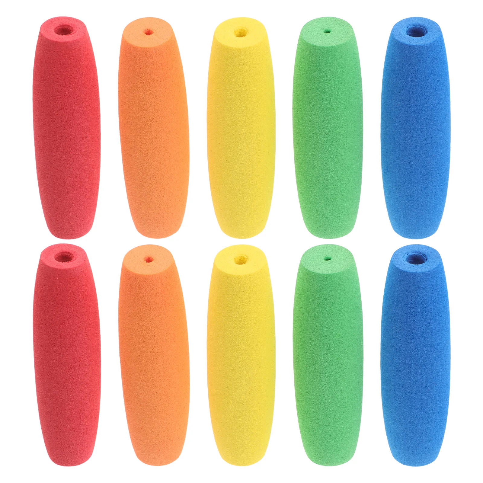 

10Pcs Colorful Crochet Hook Grips Eva Soft Non Slip Handle Covers Ergonomic Fit for Reduced Hand Fatigue Crochet Accessories