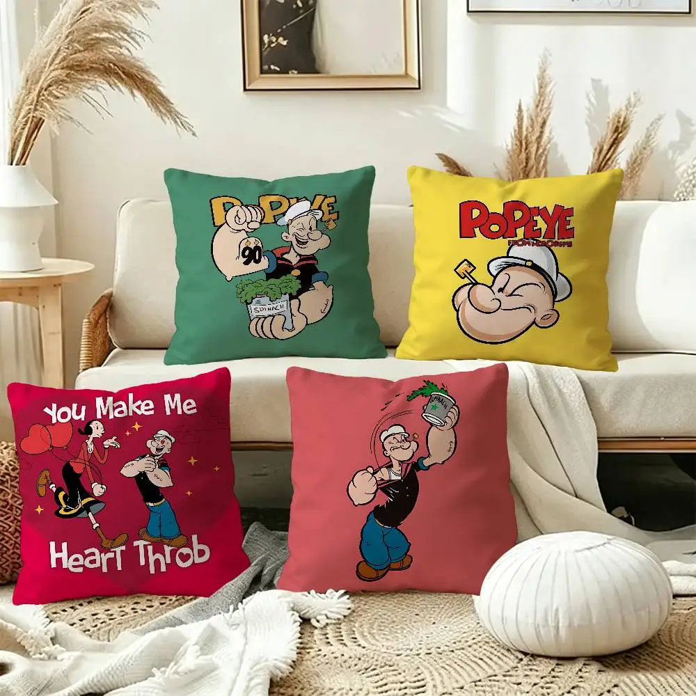 P-PopeyeS The S-Sailor cartoon Cushion Cover Decorative Pillow Sofa Home Decor case pillow cases