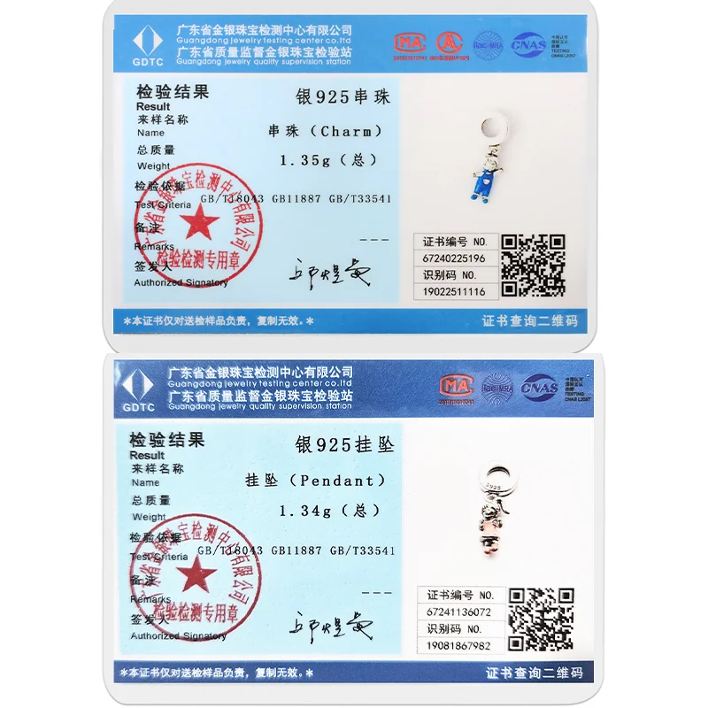 925 Silver New Series Couple Love Boy&Girl Dangle Charms Heart Beads Fit Original Bracelet for Women Diy Fine Jewelry Gift