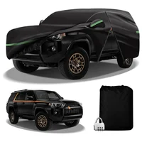 Cubiertas impermeables para exteriores de coche personalizadas para Toyota 4runner 2002-2023 protección UV con bolsa de almacenamiento de tira reflectante para puerta con cremallera