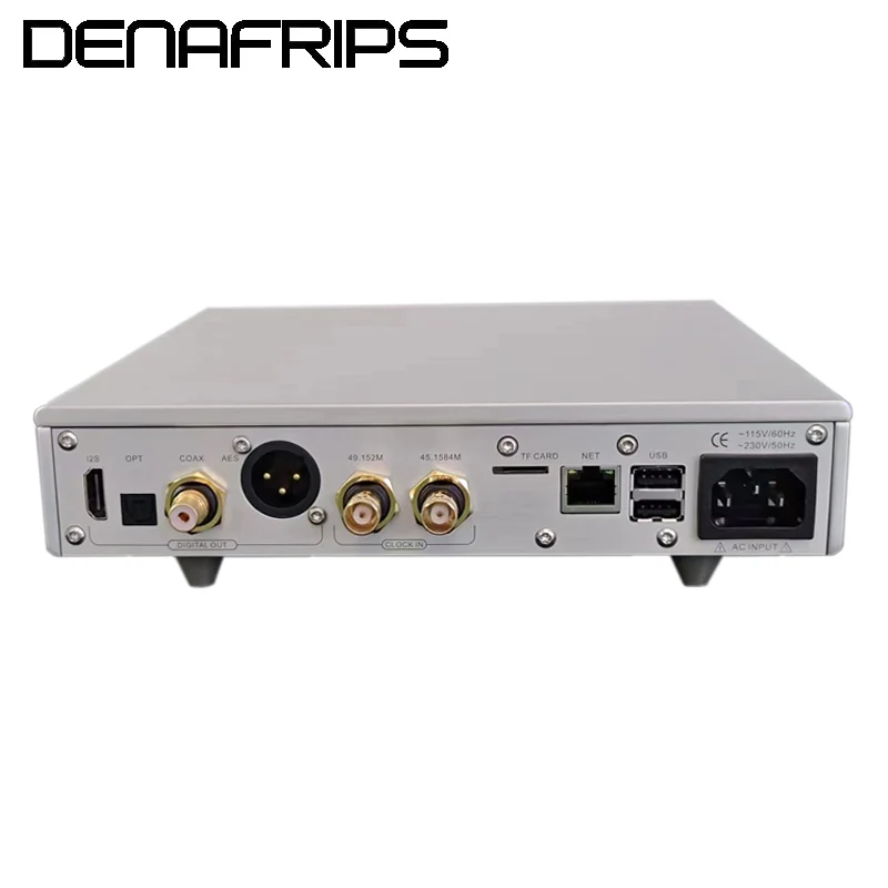 DENAFRIPS ARCE network music player's first streaming media with external clock inputs of 45.1548MHZ and 49.152MHZ ARCE Streamer