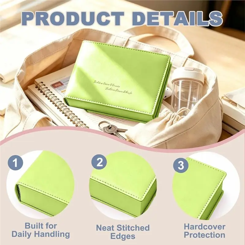 B92B-A5 720-Page Thickened Color Brick Notebook, Hardcover Journal With Colored Paper,For Notes, Planning& Journaling