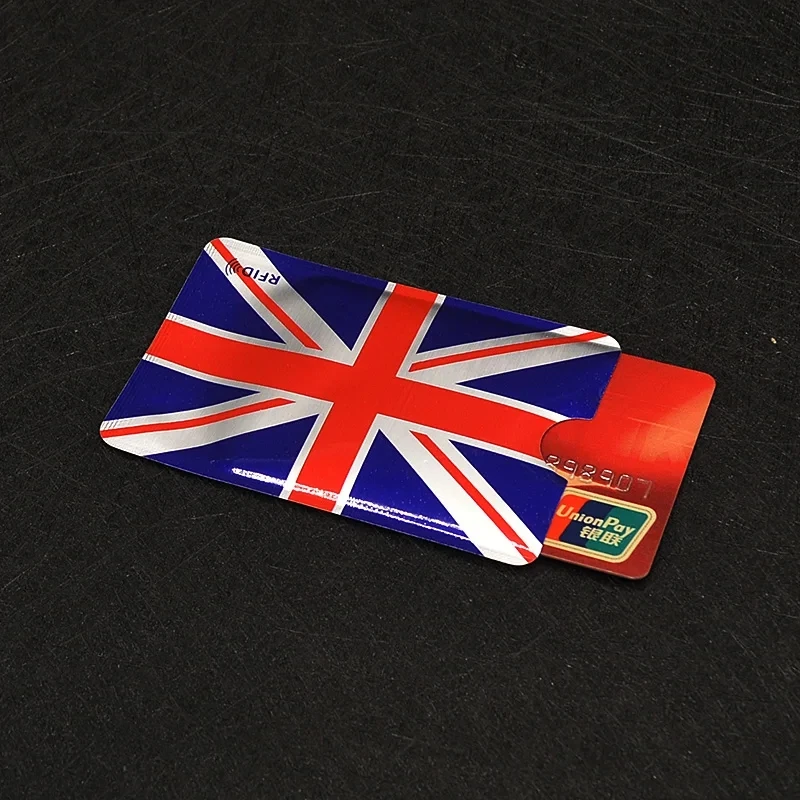 Leitor anti rfid de alumínio, carteira para cartões de crédito com bloqueio de cartões, nova capa protetora para cartão bancário e antifurto