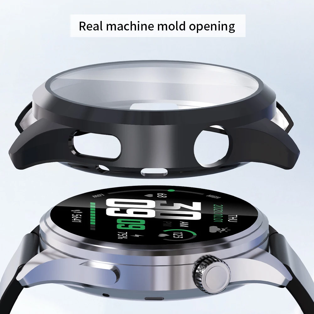 Tempered Glass Case For Xiaomi Watch 5 Screen Protector Hard PC Cover Bumper Anti Scratch Shell For Xiaomi MiWatch 5 Accessories