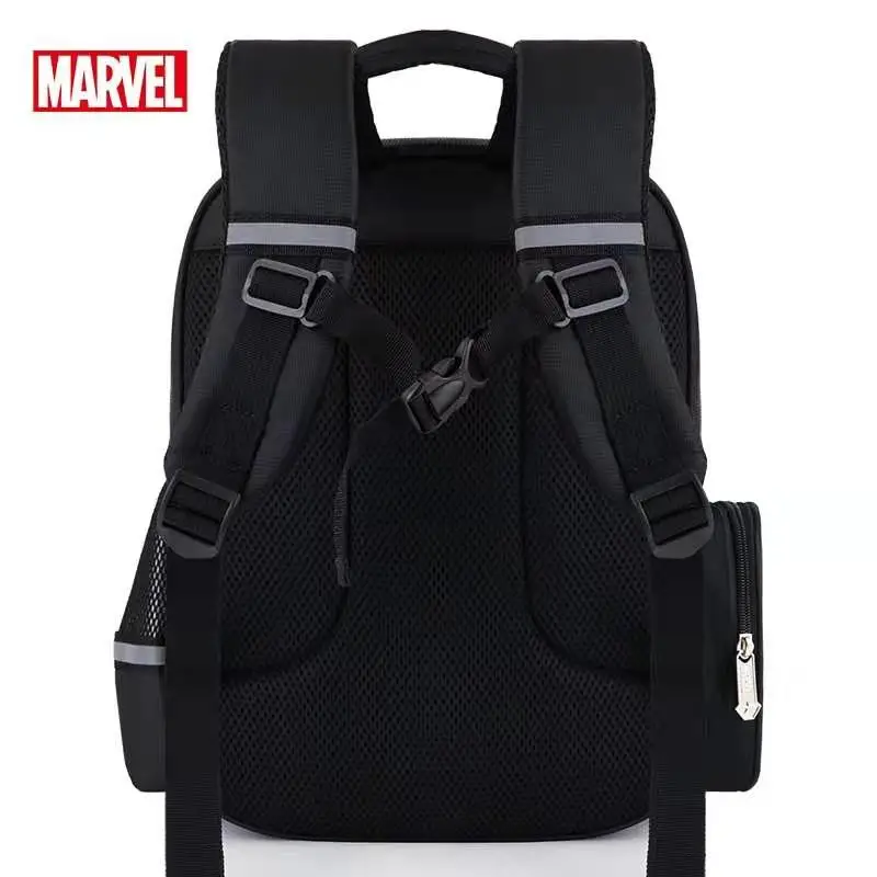 Disney Marvel Boy School Bag Grade 1-3 Spider Man Captain America Primary Student Shoulder Orthopedic Backpack Mochilas Escolare