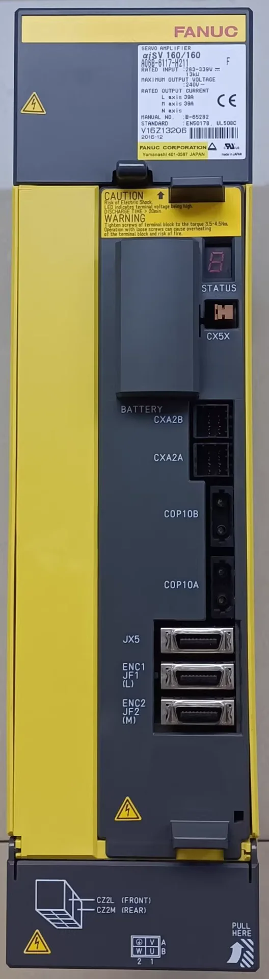 A06B-6117-H211 مضخم مؤازر محرك مستعمل، A06B 6117 H211، شحن سريع