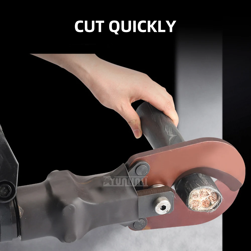 Electric Hydraulic Cable Cutter – Corded, for Copper, Aluminum & Armored Cable / Wire Cutting Pliers 65mm/85mm