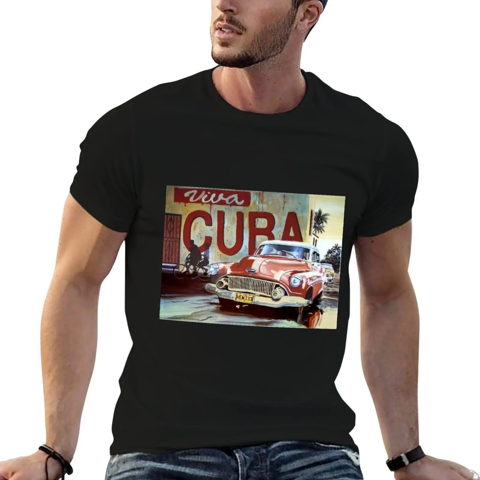 Viva Cuba T-Shirt Casual Loose Daily Wear T-Shirt