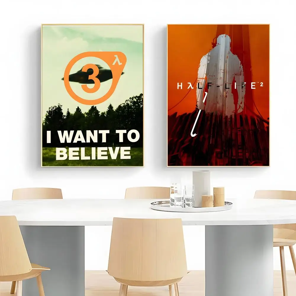 immersive game H-Half-Life Alyx Poster Wall Art Print Decorative Mural Home Decor Gift Unframed