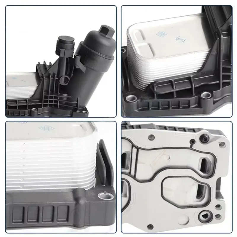 Reliable-11428512283 Engine Oil Cooler Filter Housing Assembly For BMW E84 E90N E91N E92N E93N F30 F34 F36 F10 F11 F25 N47 Engin