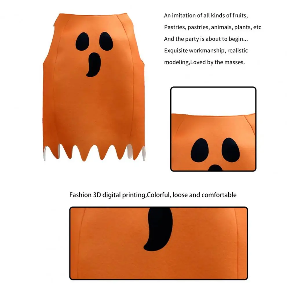 Kinderkostuums Spooky Ghost Halloween-kostuum voor volwassenen Kinderen Full-body Spectre-pak voor showfeestoutfit voor vakantie