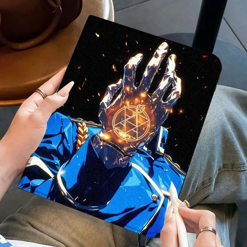 

Fullmetal Alchemist Logo For Honor Pad Tab Magic GT GT2 6 X8 V7 V8 X9 8 9 13 X8a X9a Pro 10 12.1 12.5 Inch Tablet Case