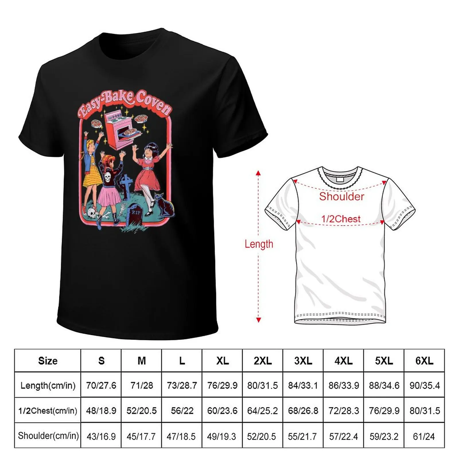 Easy Bake Coven Retro Halloween 90s T-Shirt Summer Holiday T-Shirt