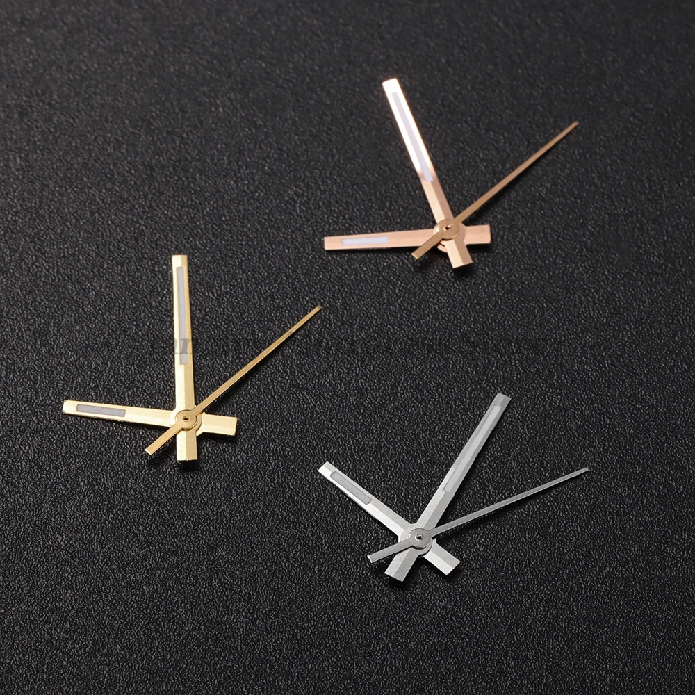 NH35 Modified Watch Hands Green Luminous Silver Gold Rose Gold Polished Watch Accessories for NH35/NH36/4R/7S Automatic Movement image 2