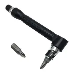 1/4 Inch Hex Torque Wrench L-shaped Double Head Socket Wrench Hex Wrench Ratchet Wrench Screwdriver Bits Driver Tools