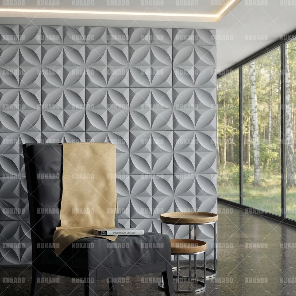 Geometric Cement Wall Brick Silicone Mold Creative Gypsum Floor Mold for Home Decor And DIY Projects