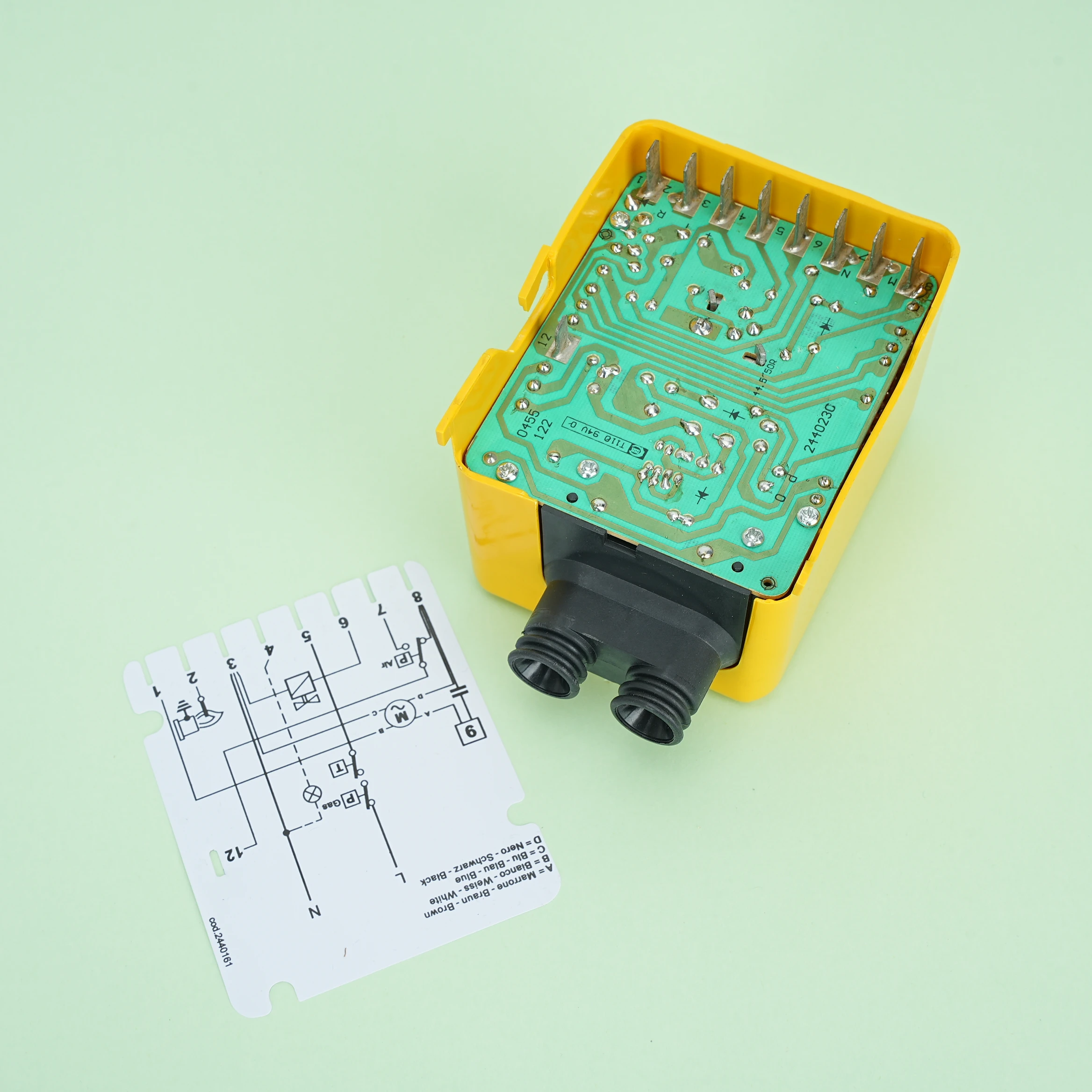 Gas Burner Controller CEQX‑525 SE/3 Burner Control Box Automatic Ignition Flame Safety Protection For Gas Combustion Boiler