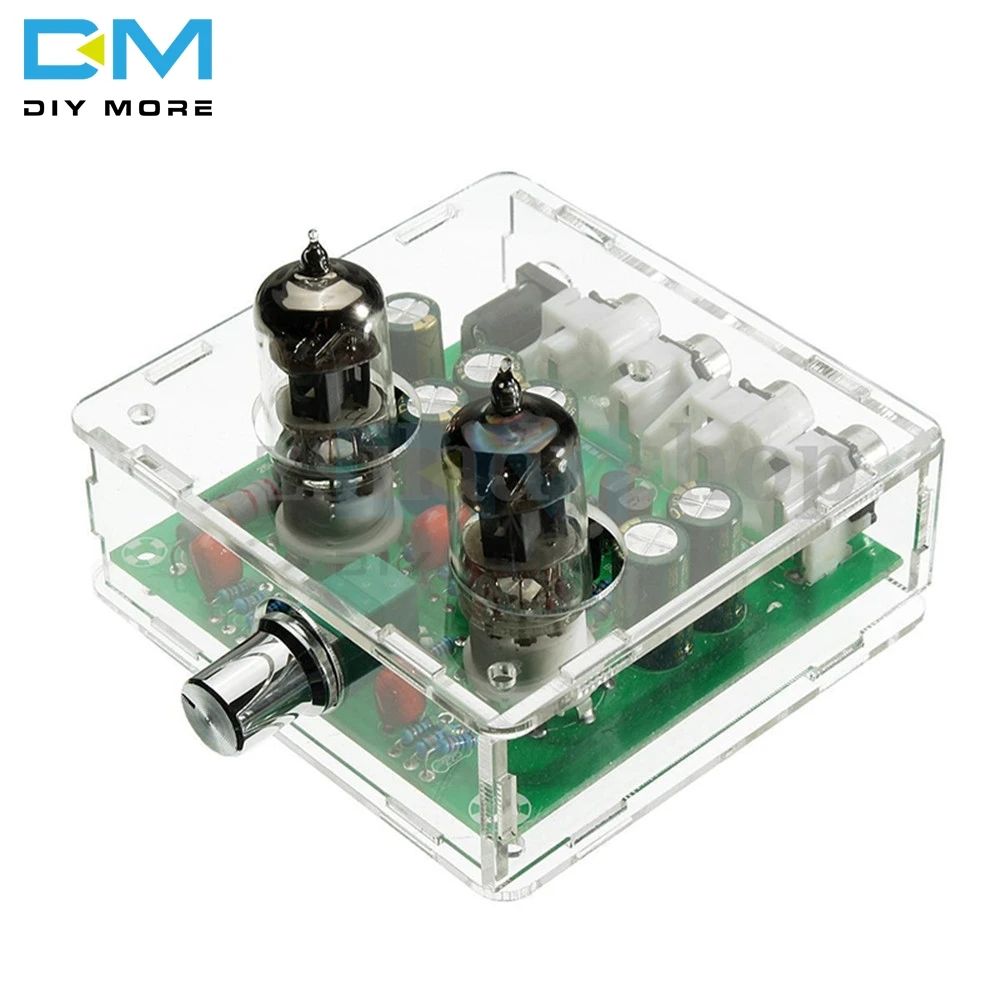 DC 12V 6J2 Valve Vacuum Preamp PreAmplifier board Bass on Musical Fidelity for Amplifier Headphone Amp DIY Electronic Tube Kit