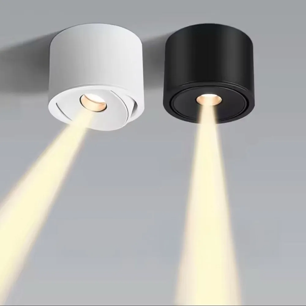 Светодиодный потолочный светильник JOYINLED с небольшими углами для поверхностного монтажа 3. ° /8 °   3W для создания коридоров Чайная комната Ресторан Спальня Прожектор