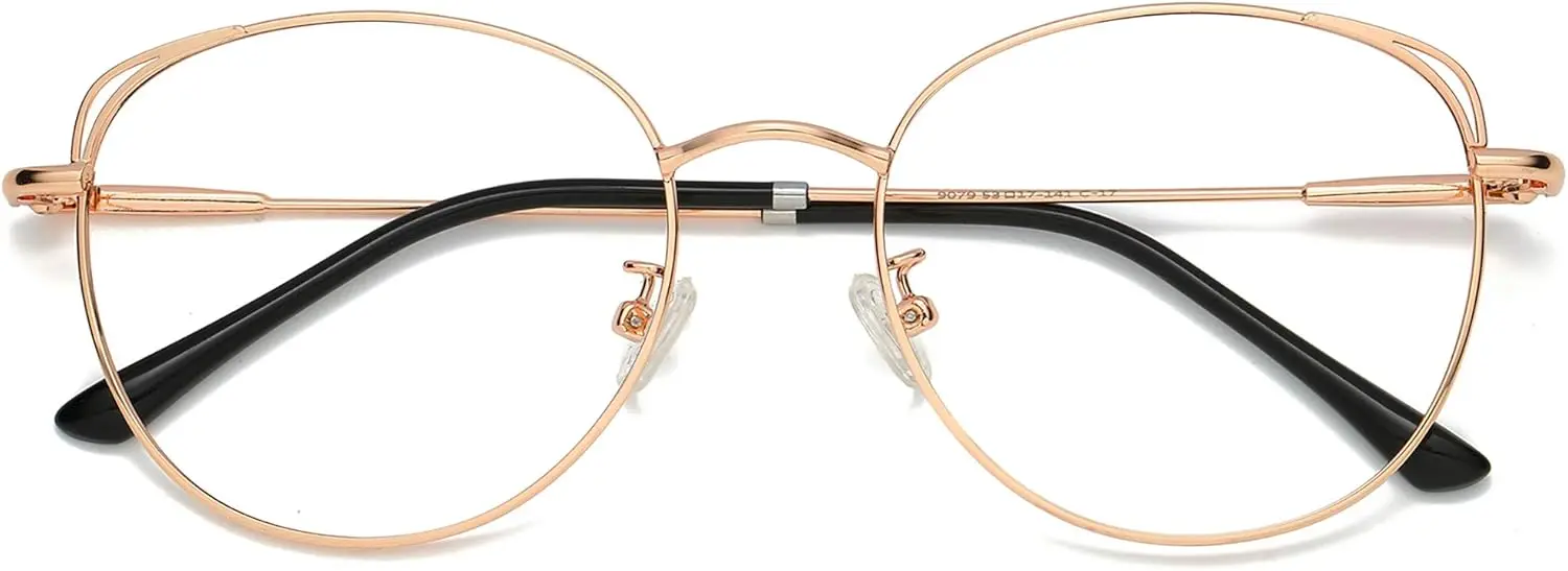 

SJ5027 Cat Eye Blue Light Glasses Women Metal Frame Hipster Eyeglasses