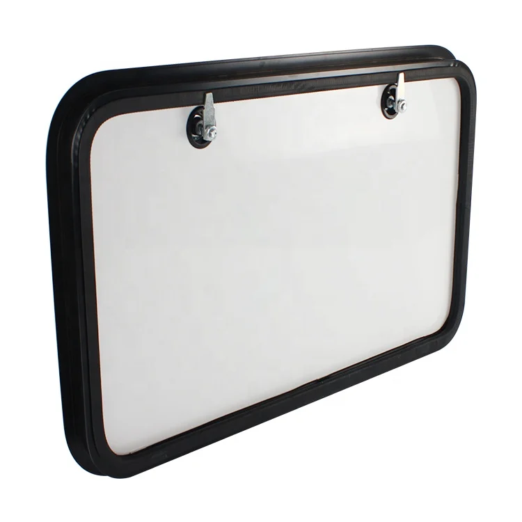 TYTXRV 800*450mm RV Luggage Door with Rounded Corners and Locks Caravan Exterior Aluminum Alloy Storage Hatch Door view 2