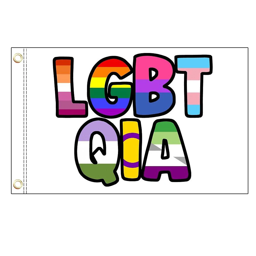 Flagnshow 100% Polyester LGBTQIA Flags