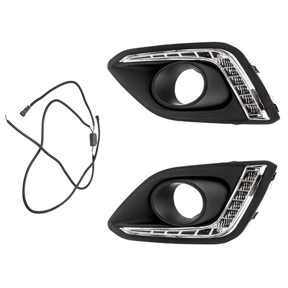 

Car LED Daytime Running Lights DRL Car LED Daytime Running Lights DRL Fit for Suzuki Swift 2014- 2016