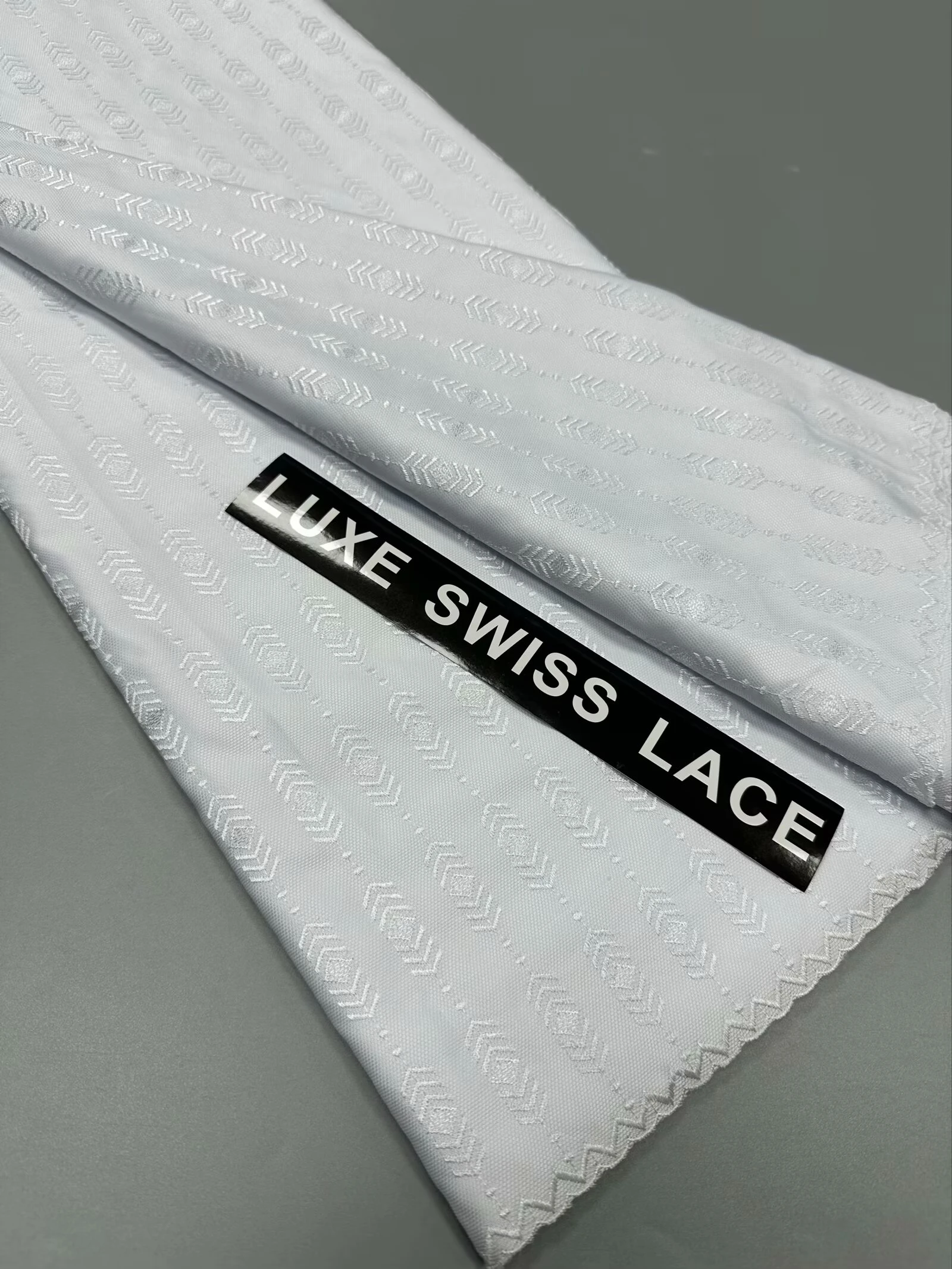 African Nigerian 100%Cotton Polish Luxe Satin Embroidery Fabric 2025 High Quality Swiss Voile Lace Material For Men Dubai Style