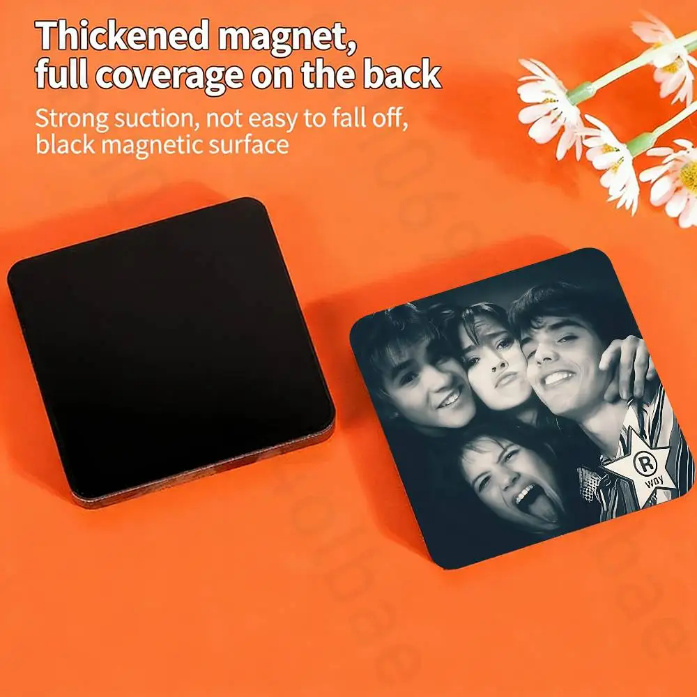 Movie R-Rebelde Way Fridge Magnet Personalized Magnetic Durable Plastic Square Picture Surface Fridge Magnets