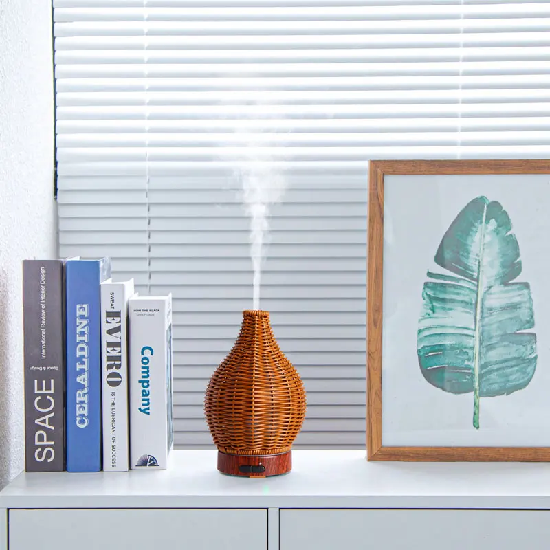 Aromatherapy Machine Creative Rattan Essential Oil Atomization aromatherapy Lamp Rattan Air Small Humidifier