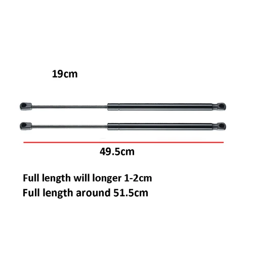 Imagen 2 del producto Soporte de elevación de puerta trasera, amortiguadores de resorte de Gas para 2002 2003 2004 2005 2006 2007 2008 2009 2010 2011-2014 Mini Cooper R56