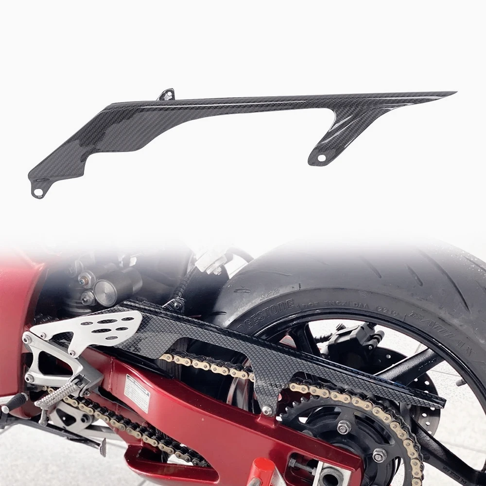 

ZZ-for YAMAHA YZF R1 2004 2005 2006 Rear Chain Guard Carbon Fiber Motorcycle Mud Cover Panel Fairing