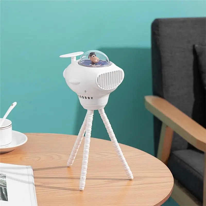 didyou Fan Handheld Tabletop Leafless Baby Cart Small Fan Household Outdoor Shaking Head Fan