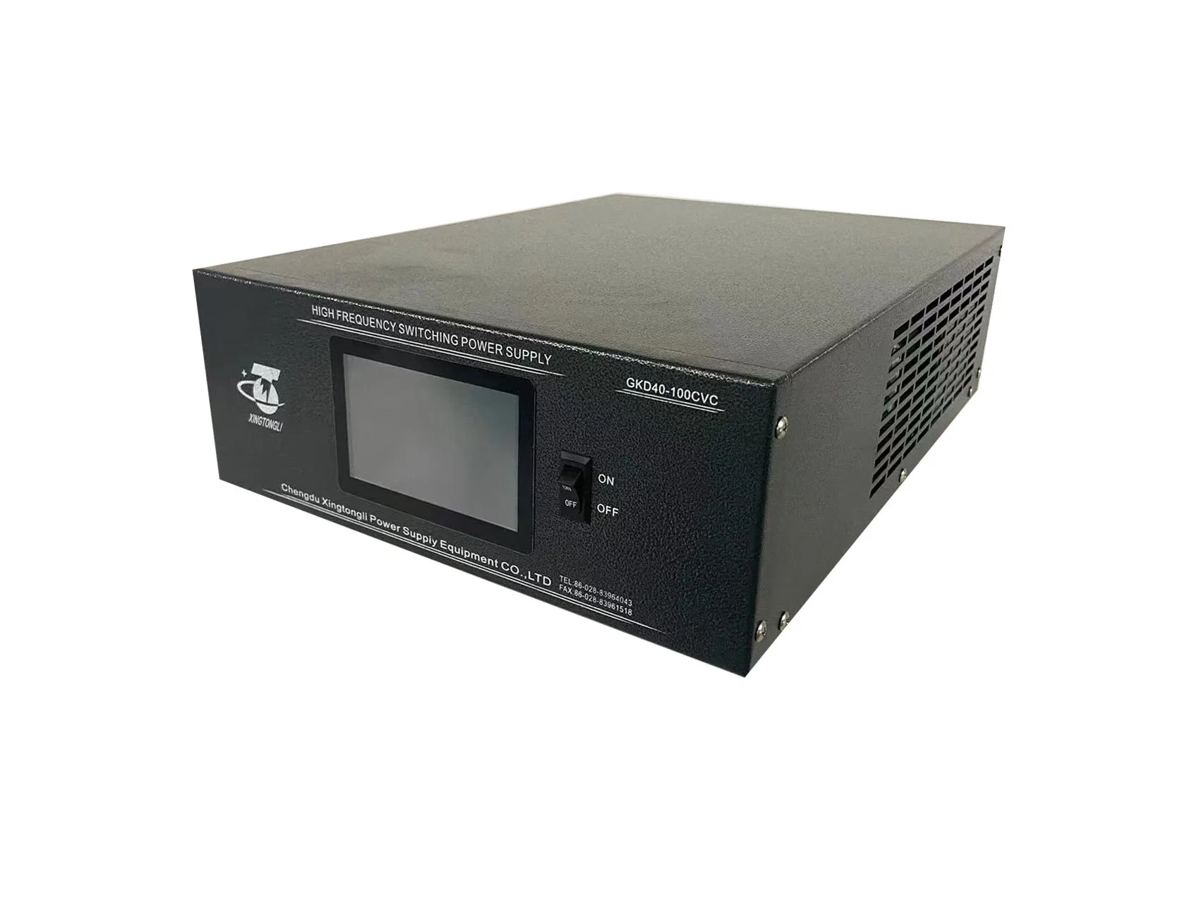 40V 100A Programmable DC Power Supply with Nickel Chrome Alloy Plating Rectifier Metal Electroplating Machinery