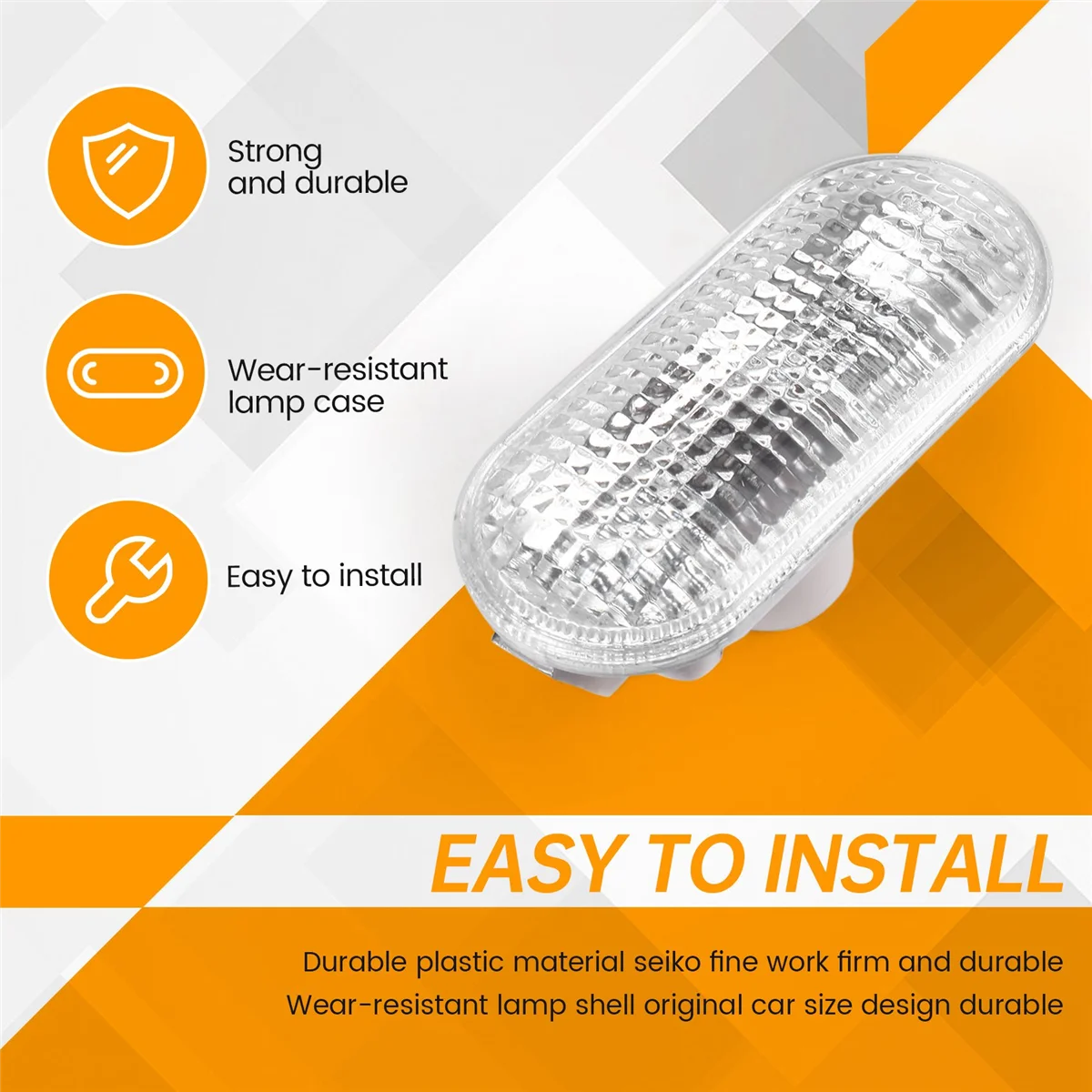 AT77 Боковой габаритный фонарь на крыло автомобиля для Ford Focus 2 2005-2008 4M5A-13K309-AA