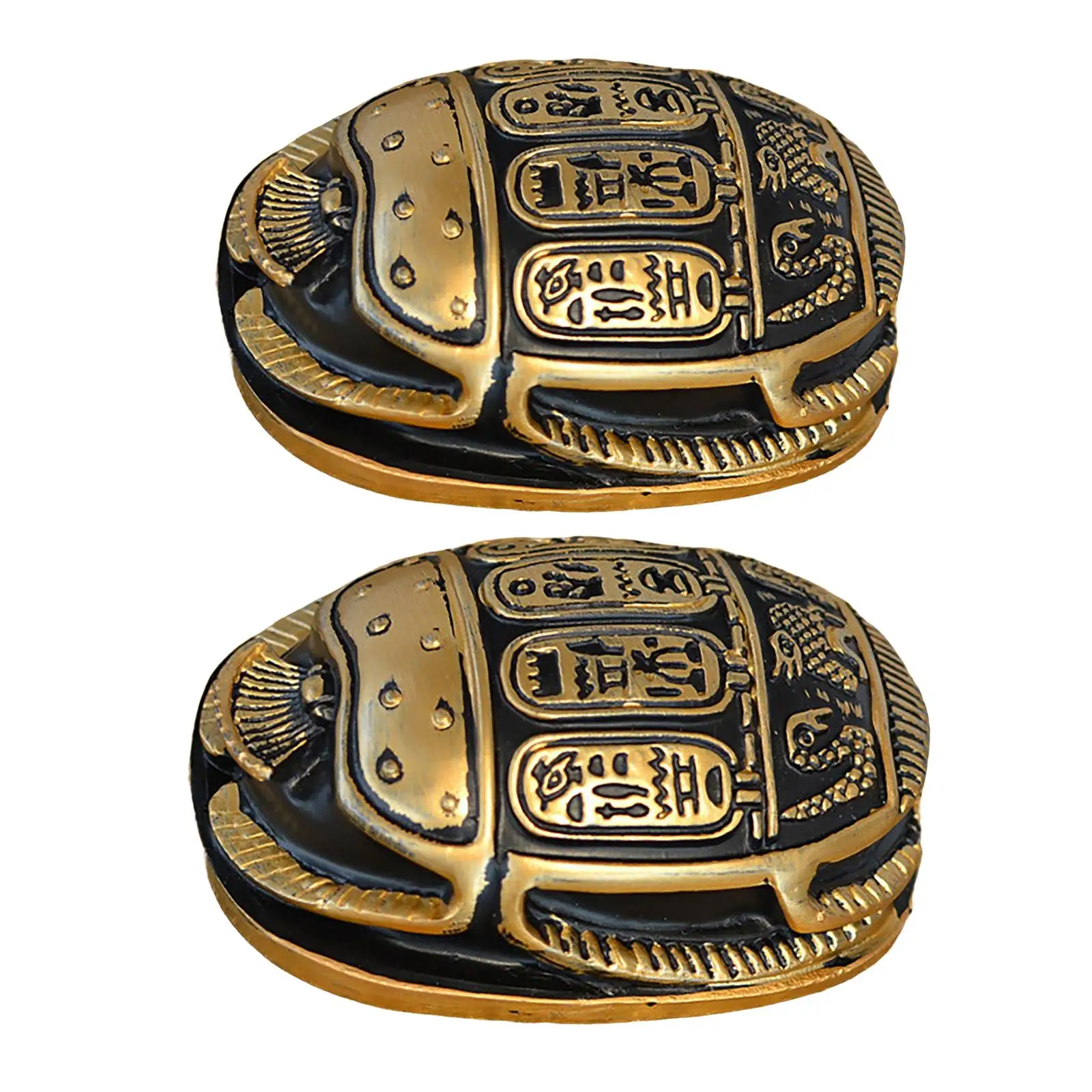 Ancient Egyptian Amulet Scarab Decoration Craft for Desktop Tourist Souvenir