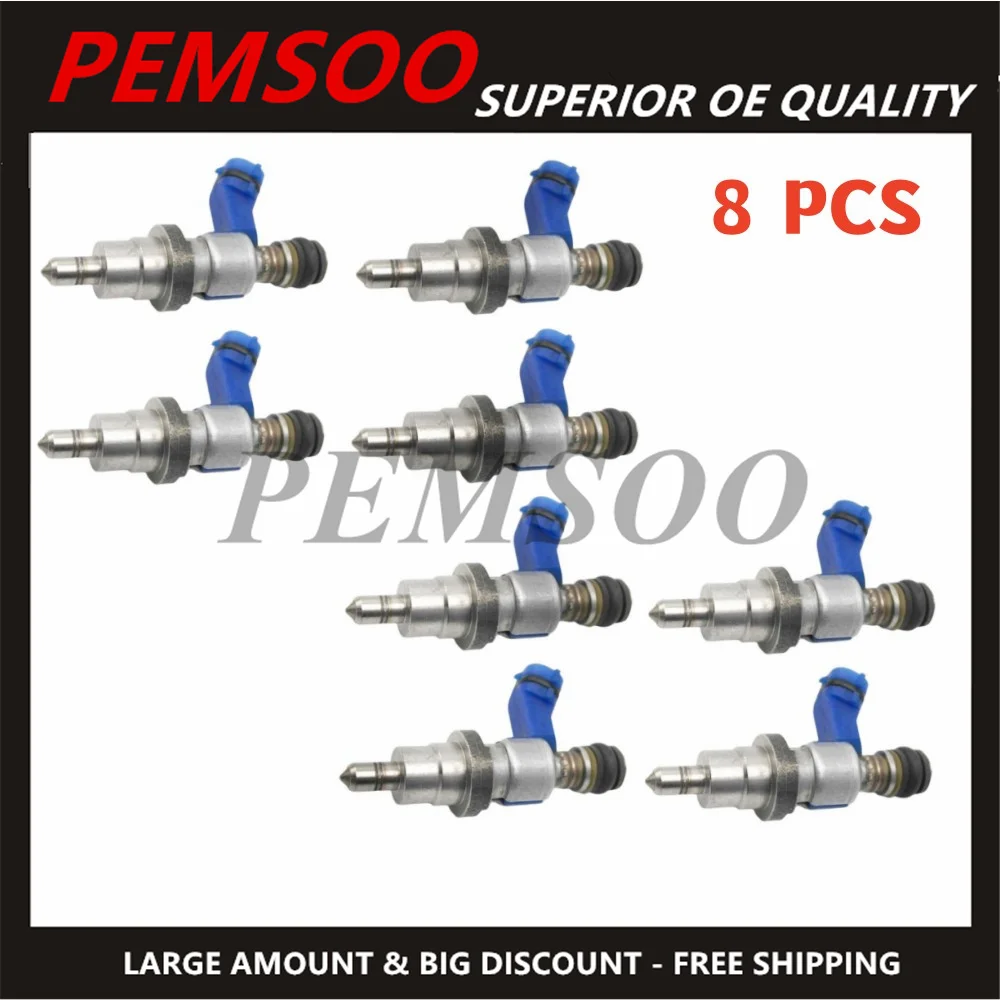 New 8PCS Fuel Injectors 23209-29057-B0 23250-28090 For Toyota Avensis 1AZFSE 2.0L 23209-28090 2325028090 2320928090