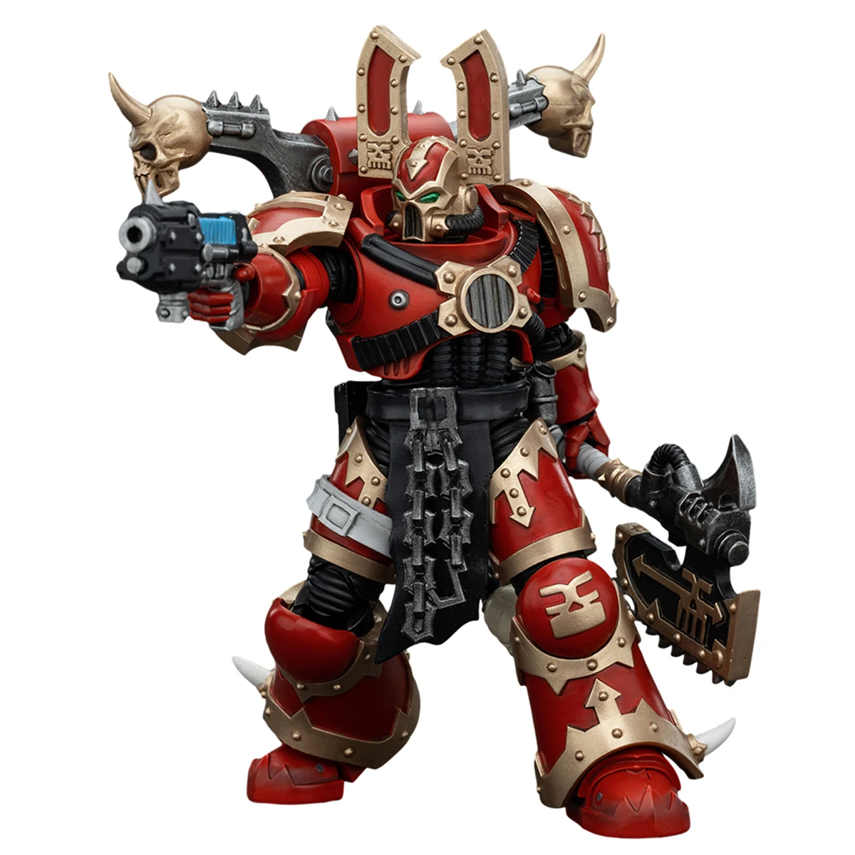 

HiPlay JOYTOY Warhammer 40K 1/18 World Eaters Lord Invocatus Khorne Berzerker Action Figure
