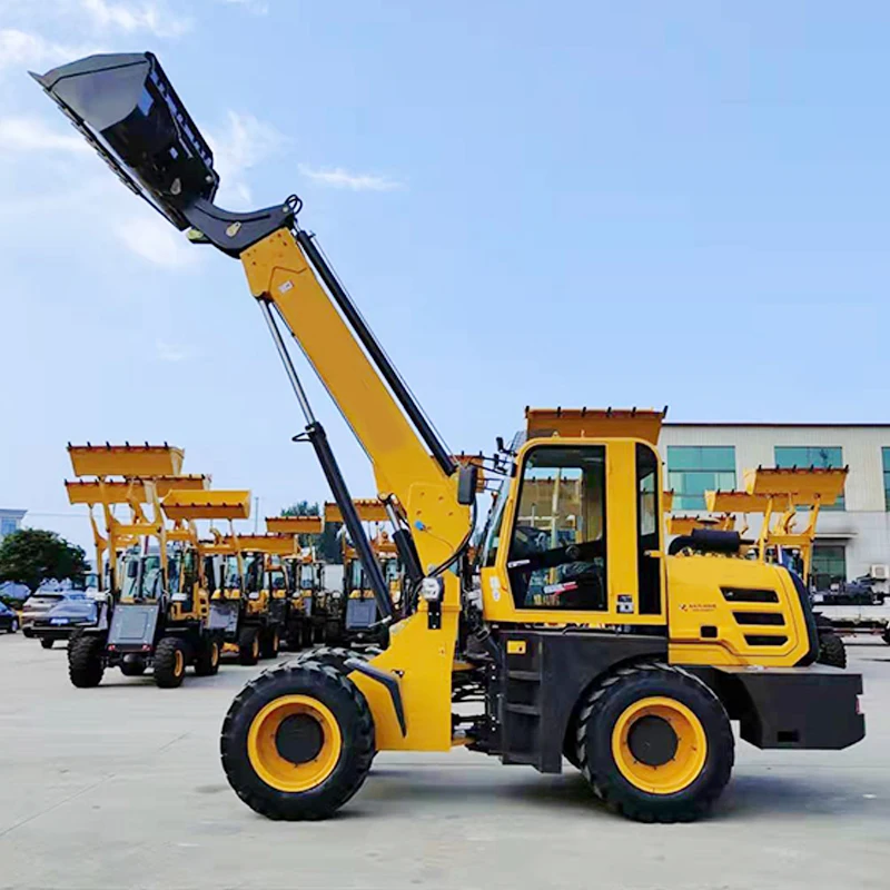 الجرافة ذات العجلات المدمجة من النوع الزراعي والآلات البناء مبيعات المصنع مباشرة متعددة الوظائف المصنوعة في الصين #2