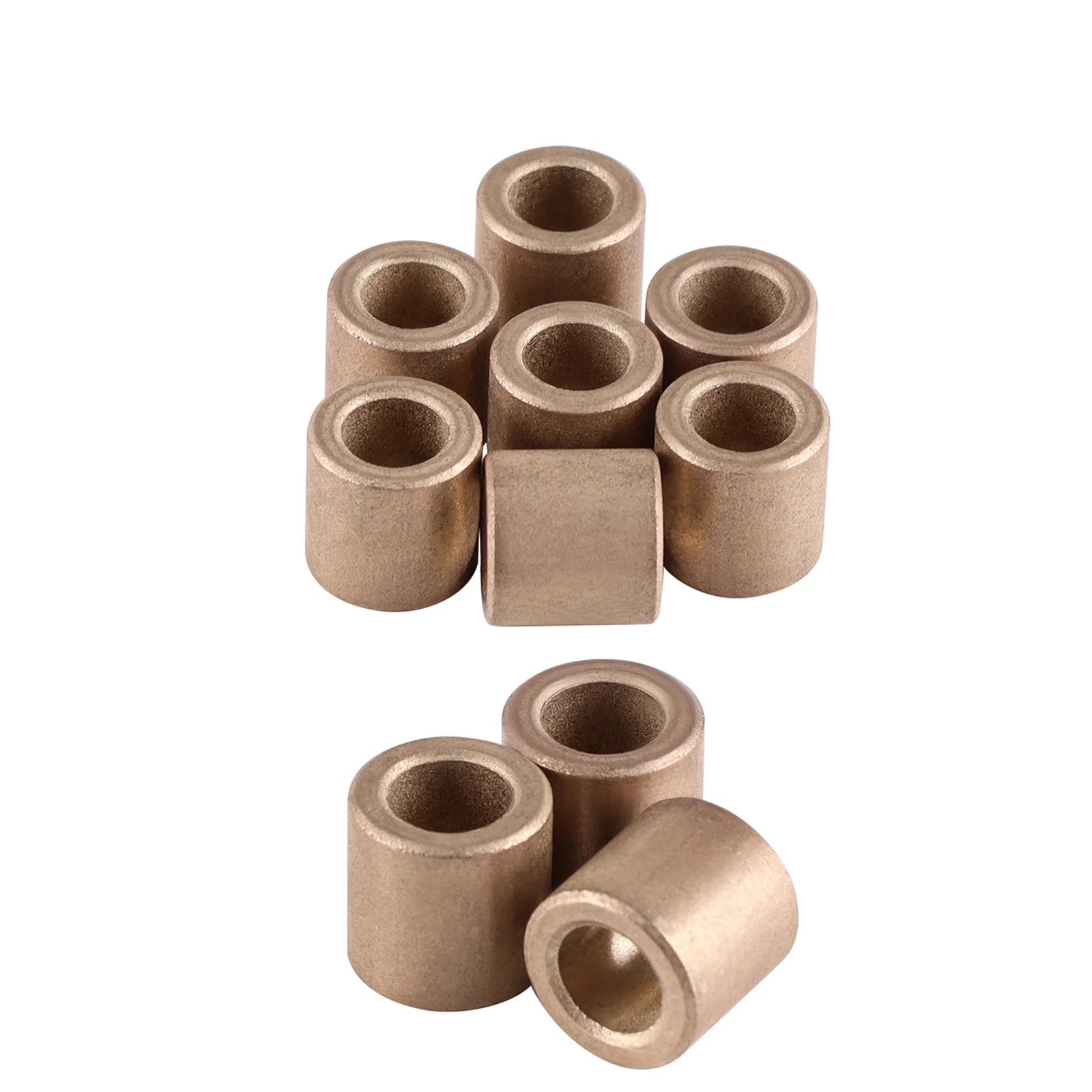 10PCS Inner Diameter 6mm Height 10mm Brass Bushing Copper Base Bearing Shaft Adapter Sleeve Small Bushing