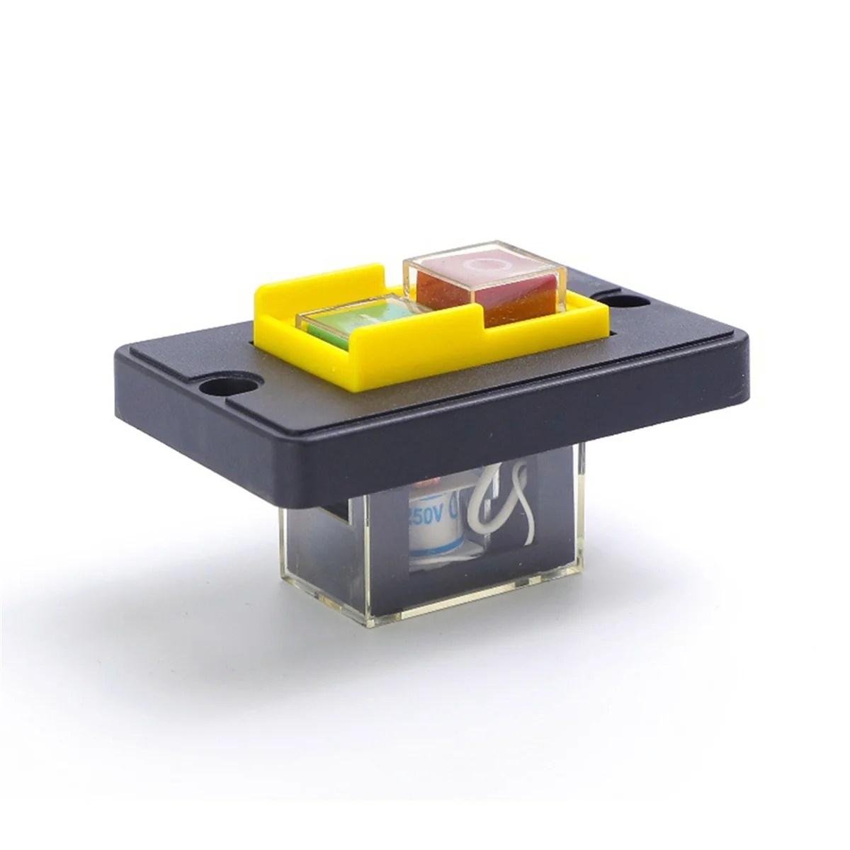 A002 Electromagnetic Switches AC250V 6A Button Switches,Waterproof, Against Power Outage Tool Switch, Start Button