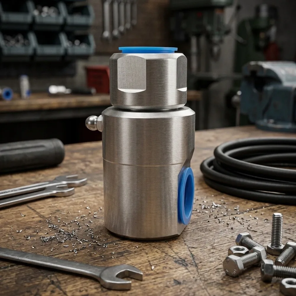Rotary Joint Swivel 1/2 inch for FXF Hose Reel Compatible with 12 inch Hoses 304 Stainless Steel 37.8 x 71.9 mm Silver