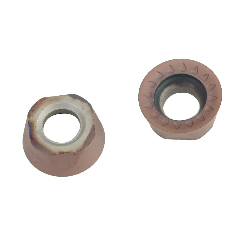 SRDPN 1616H10 Lathe Turning Tool Holder with 10pcs RPMT10T3MOE JS LF6018 Carbide Blades for Processing Cast Iron