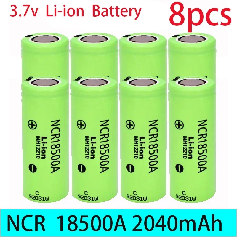 100% Originele 3.7V 18500 2040Mah Bateria De Íon  Para Ncr18500a 3.6V Camera Battery Bateria Para Brinquedo Tocha Lanterna Ect