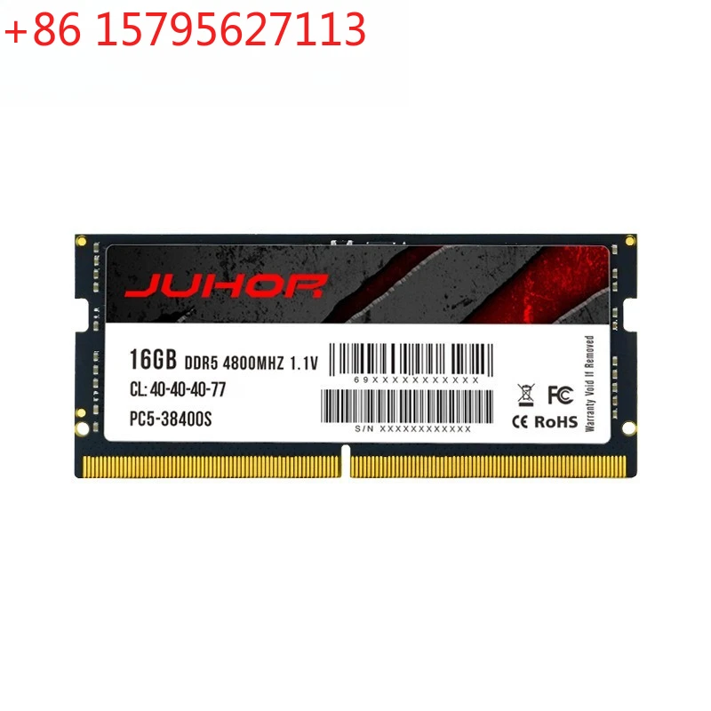 Оперативная память JUHOR DDR5 8GB 16GB 32GB 4800 5600 для ноутбуков
